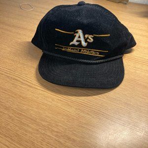 Vintage A's Corduroy Hat